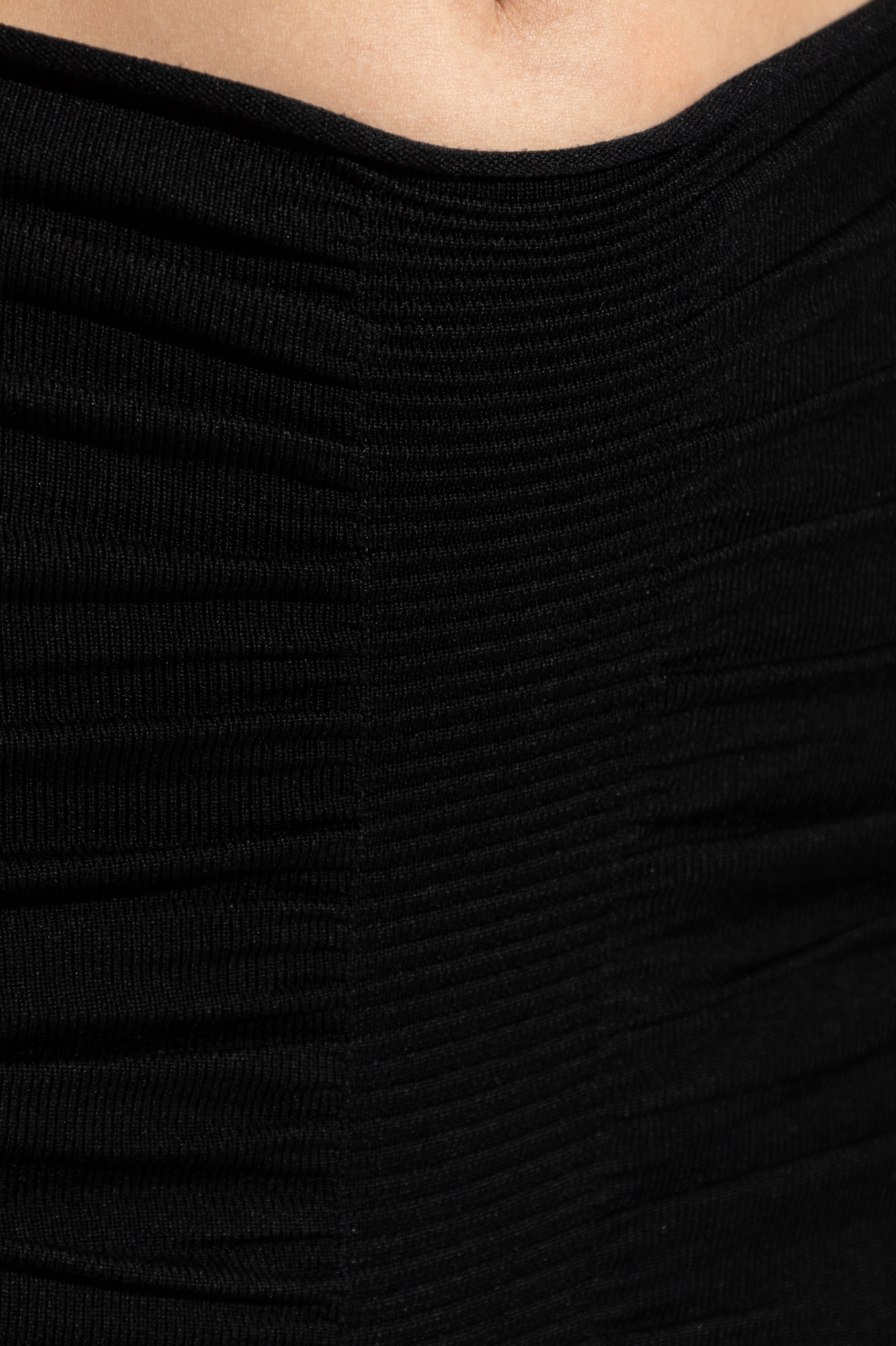 スカート ALEXANDER WANG Women Mid Skirts 1KC1255095 001 BLACK Alexander Wang Skirt with drapings | Women's Clothing | Vitkac